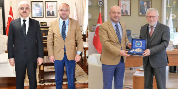 Genel Başkan Yardımcısı Erhan Bayram Bolu Valisi Kılıç ve BAİBÜ Rektörü Alişarlı’yı Ziyaret Etti.