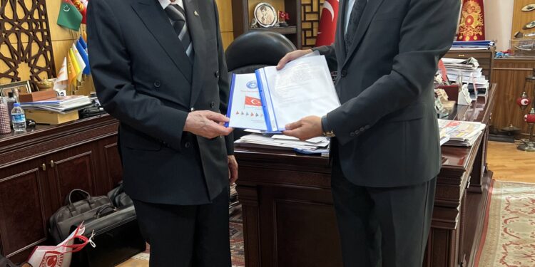 Genel Başkanımız Talip Geylan MHP Genel Başkanı Sayın Devlet Bahçeli’yi Makamında Ziyaret Etti