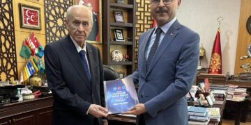 Genel Başkanımız Talip Geylan, MHP Genel Başkanı Sayın Devlet Bahçeli’yi Ziyaret Etti.