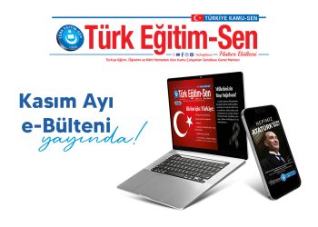 KASIM AYI E-BÜLTENİ YAYINDA