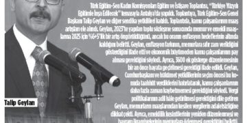 Kamu Çalışanları Enflasyona Ezdirilmemeli –   Türkgün