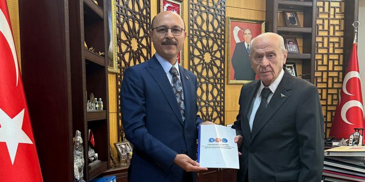 GENEL BAŞKANIMIZ TALİP GEYLAN MHP GENEL BAŞKANI SAYIN DEVLET BAHÇELİ’Yİ ZİYARET ETTİ