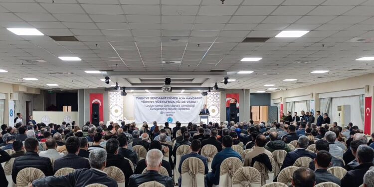 Genel Başkan Yardımcımız Dolgun, Türkiye Kamu-Sen Adana İl Temsilciliği İstişare Toplantısına Katıldı.