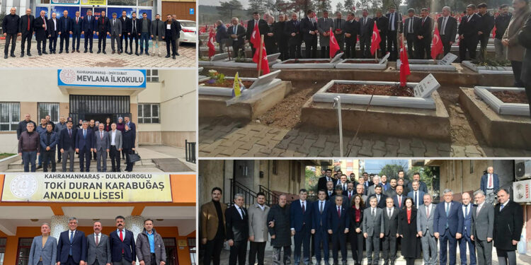 Genel Sekreterimiz Haydar Urfalı Asrın Afetinin Yıl Dönümü Dolayısıyla Kahramanmaraş’ta Temaslarda Bulundu.