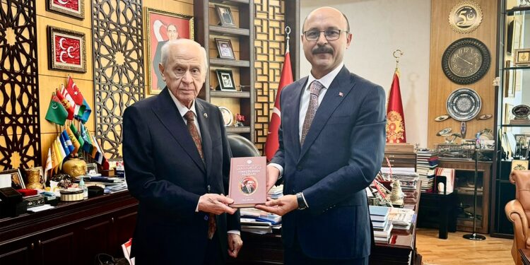 GENEL BAŞKANIMIZDAN MHP GENEL BAŞKANI SAYIN DEVLET BAHÇELİ’YE ZİYARET