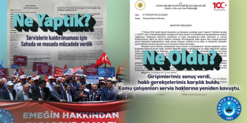 GİRİŞİMLERİMİZ SONUÇ VERDİ, SERVİS HİZMETİ SORUNU ÇÖZÜLDÜ!